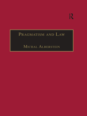 cover image of Pragmatism and Law
